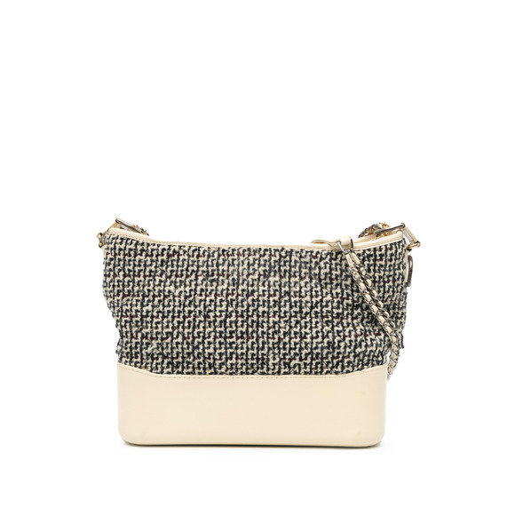 Pre-Loved Chanel Medium Tweed and Lambskin Gabrielle Crossbody - Picture 1 of 10
